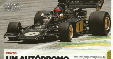 FITTIPALDI, A PISTA PRA DENTRO DE CASA