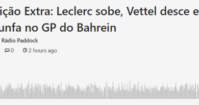 PODCAST – NA PISTA COM LITO CAVALCANTI & CASSIO POLITI – EDIÇÃO EXTRA [GP do Bahrein]