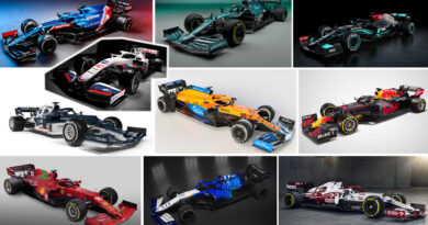 FÓRMULA 1 [2021] – OS NOVOS CARROS E SEUS LAYOUT