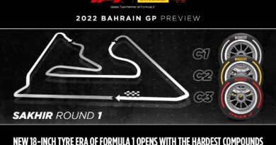 FÓRMULA 1 – GP DO BAHREIN – NO CIRCUITO DE SAKHIR, MOLDADO COM OS NOVOS CARROS E PNEUS PIRELLI DE 18 POLEGADAS COM OS COMPOSTOS MAIS DUROS FÓRMULA 1 – GP DO BAHREIN – NO CIRCUITO DE SAKHIR, MOLDADO COM OS NOVOS CARROS E PNEUS PIRELLI DE 18 POLEGADAS COM OS COMPOSTOS MAIS DUROS