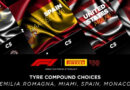 FÓRMULA 1 – PIRELLI FECHA NA ESCOLHA DE COMPOSTOS DE PNEUS PARA OS GP DE EMÍLIA-ROMAGNA, MIAMI, ESPANHA E MÔNACO
